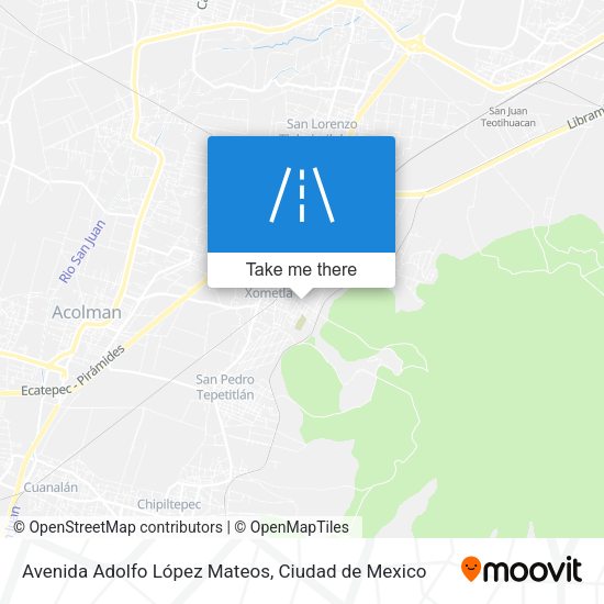 Mapa de Avenida Adolfo López Mateos