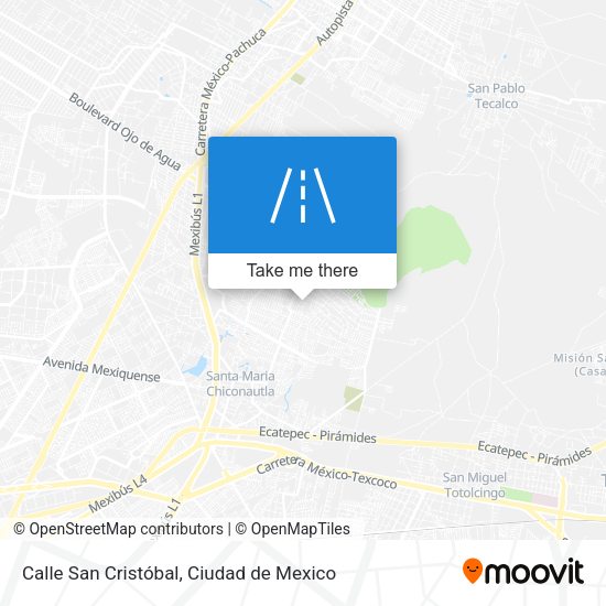 Mapa de Calle San Cristóbal
