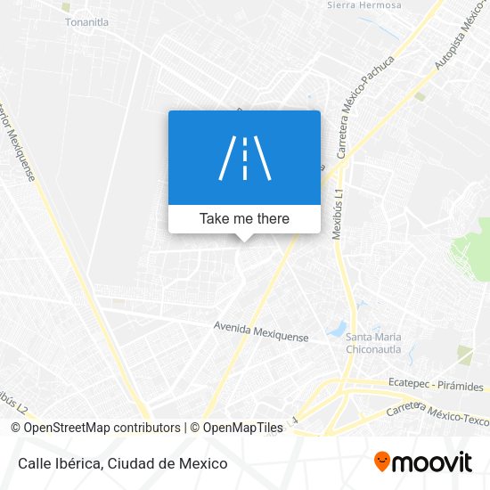 Mapa de Calle Ibérica