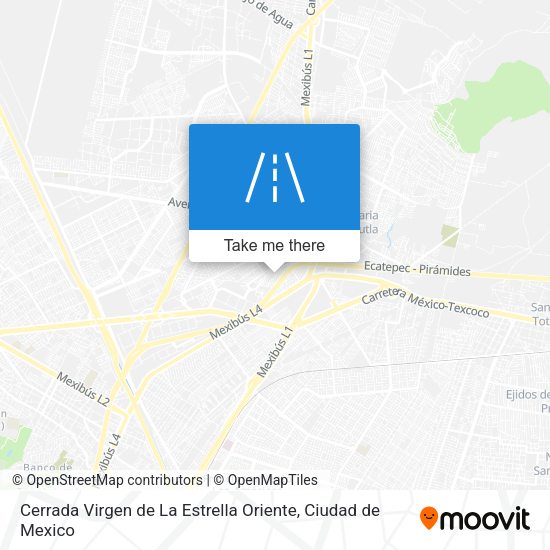 Cerrada Virgen de La Estrella Oriente map