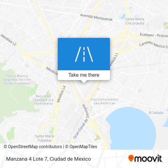 Mapa de Manzana 4 Lote 7