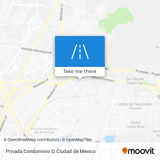 Privada Condominio D map