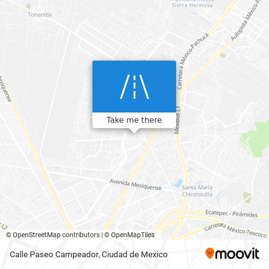 Mapa de Calle Paseo Campeador