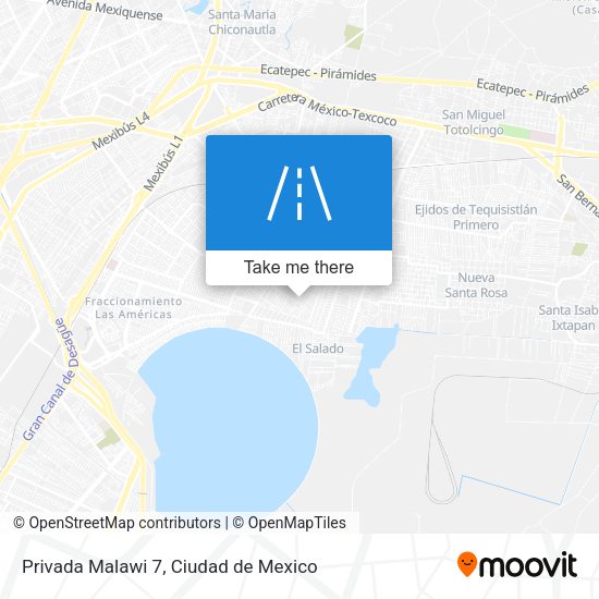 Privada Malawi 7 map