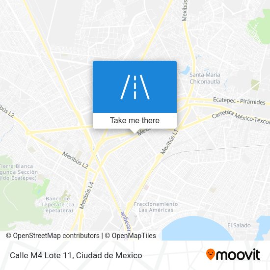 Calle M4 Lote 11 map
