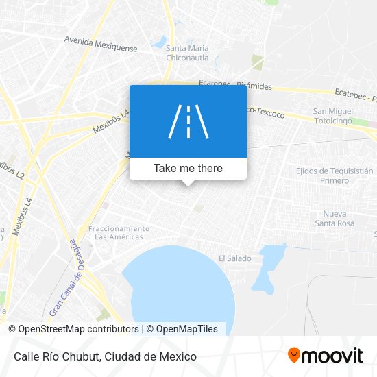 Mapa de Calle Río Chubut