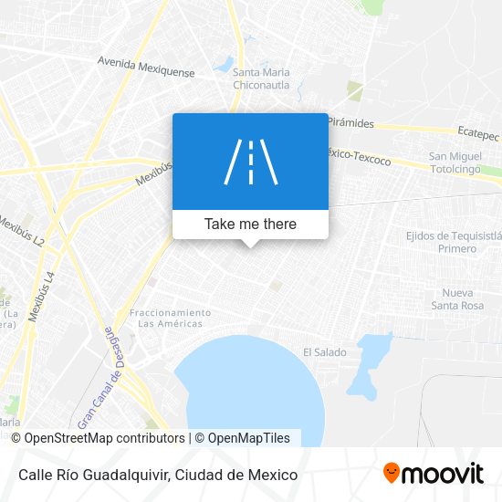 Mapa de Calle Río Guadalquivir
