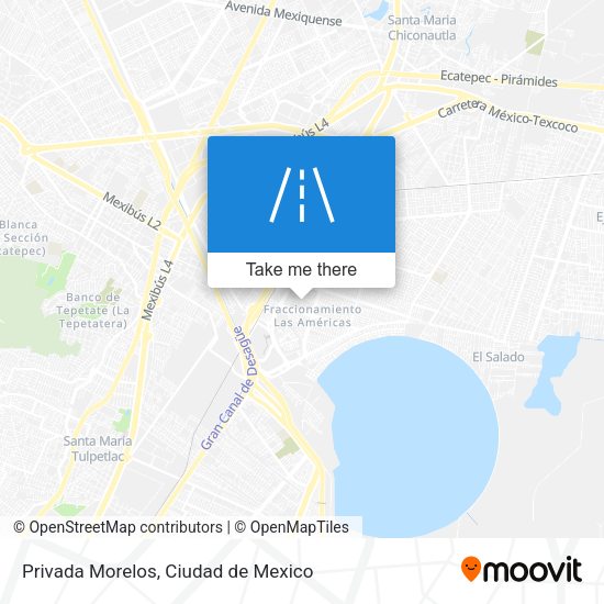 Privada Morelos map