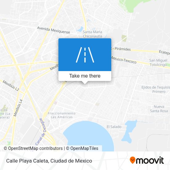 Calle Playa Caleta map