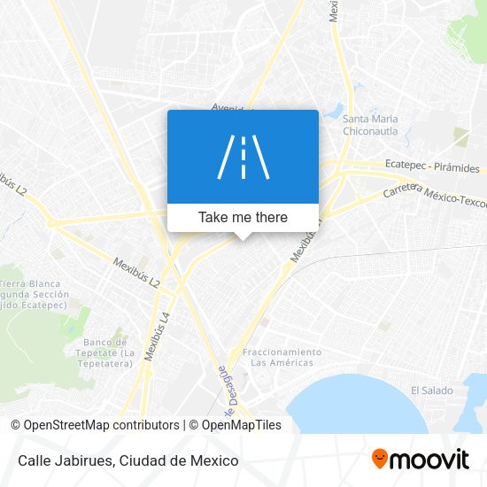 Calle Jabirues map