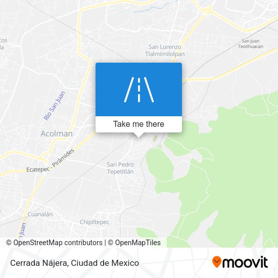 Cerrada Nájera map