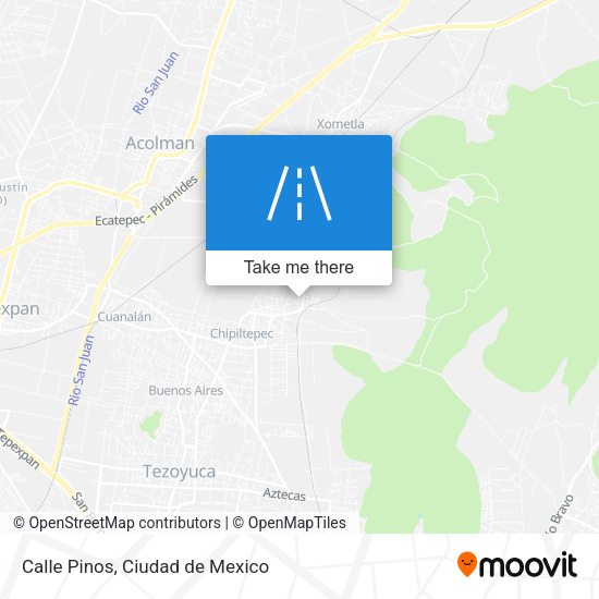 Mapa de Calle Pinos