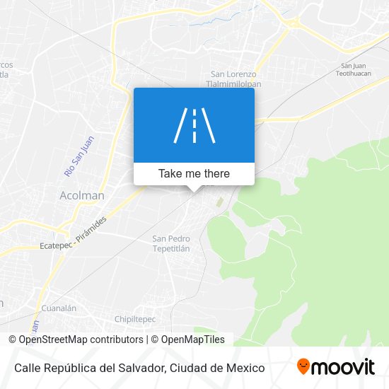 Calle República del Salvador map