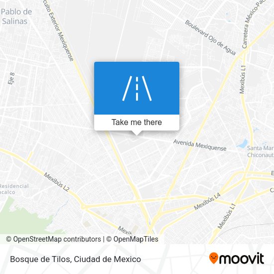 Bosque de Tilos map