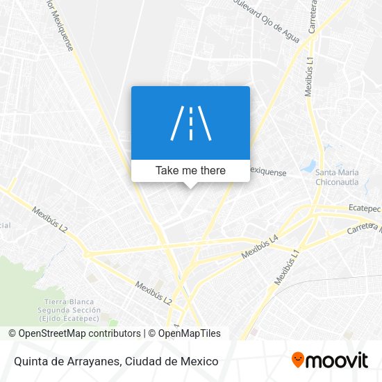 Quinta de Arrayanes map