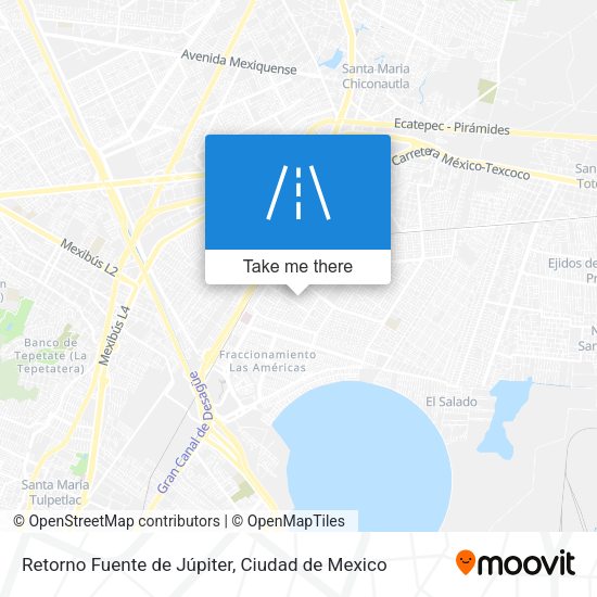 Mapa de Retorno Fuente de Júpiter