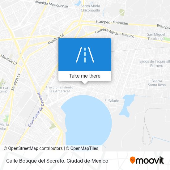Calle Bosque del Secreto map