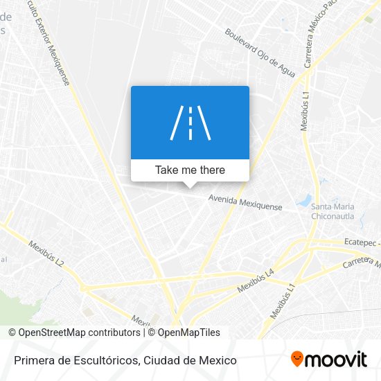Mapa de Primera de Escultóricos