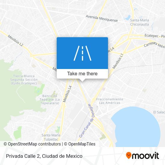 Mapa de Privada Calle 2