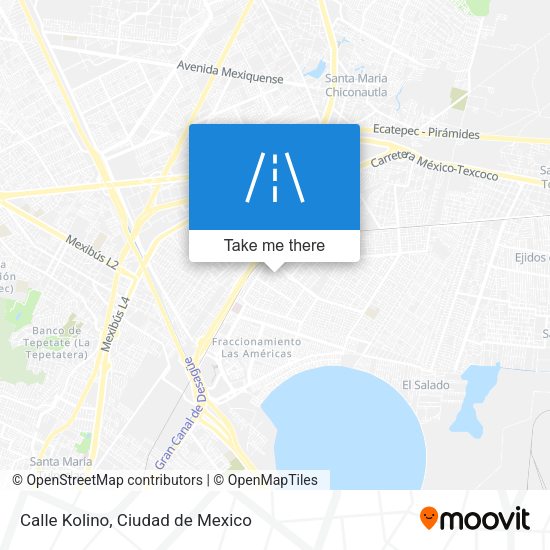 Calle Kolino map