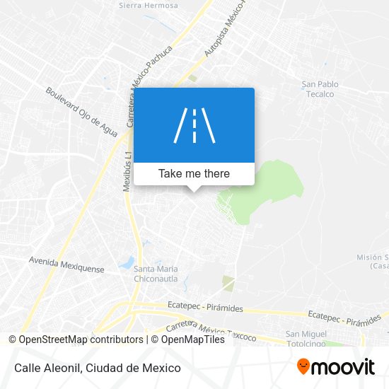 Mapa de Calle Aleonil