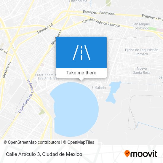 Calle Artículo 3 map