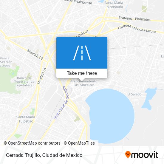 Cerrada Trujillo map
