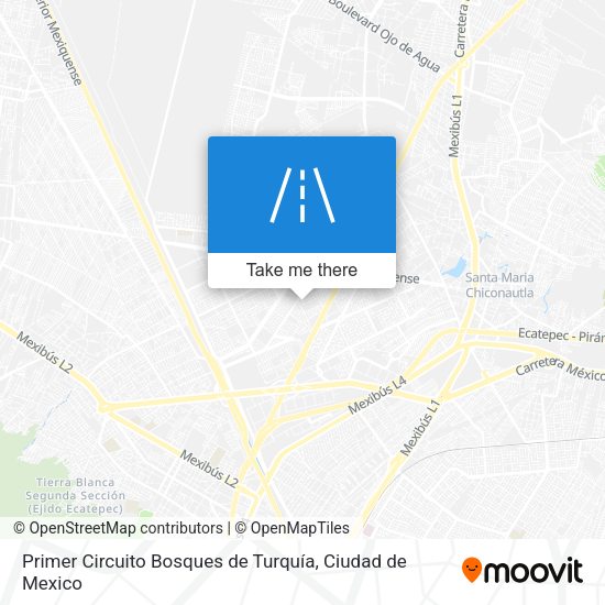 Primer Circuito Bosques de Turquía map