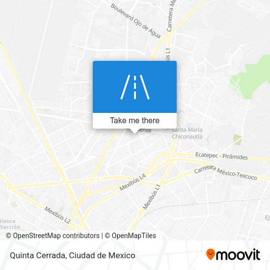 Quinta Cerrada map