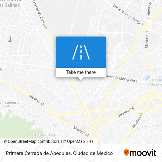 Primera Cerrada de Abedules map