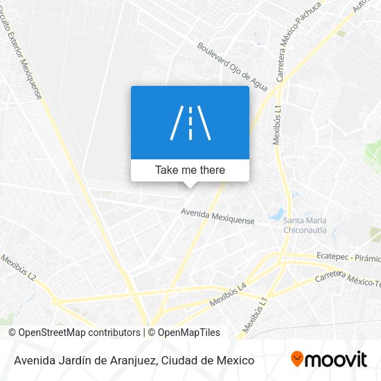 Avenida Jardín de Aranjuez map