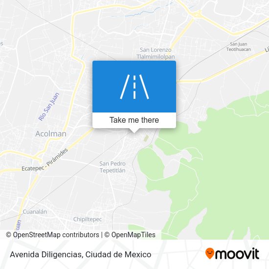 Avenida Diligencias map