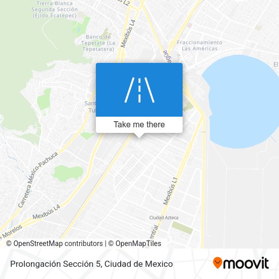 Prolongación Sección 5 map