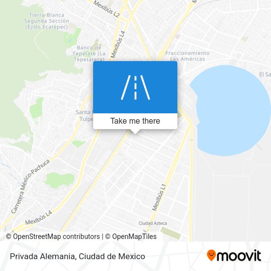 Privada Alemania map