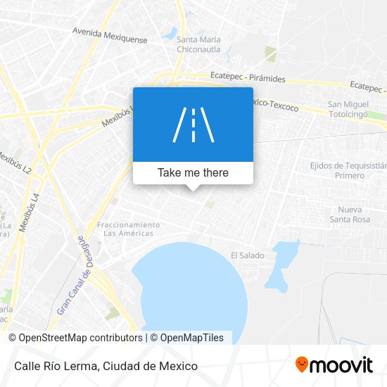 Mapa de Calle Río Lerma