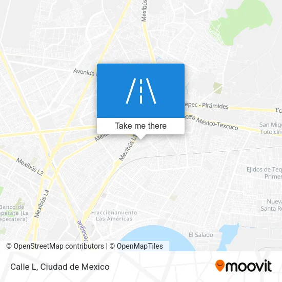 Mapa de Calle L