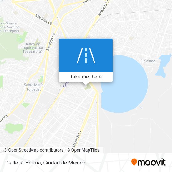 Calle R. Bruma map