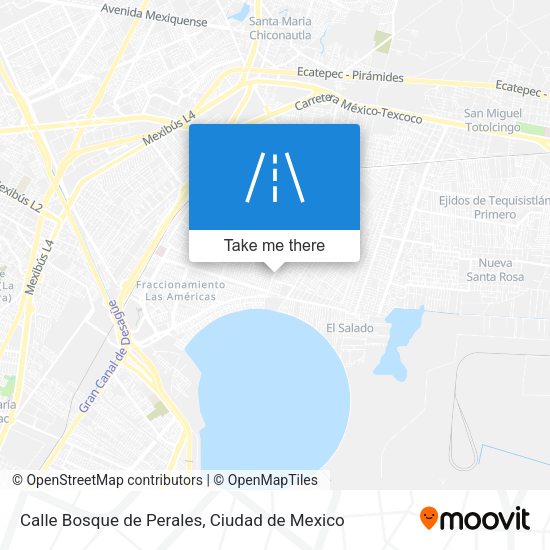 Calle Bosque de Perales map