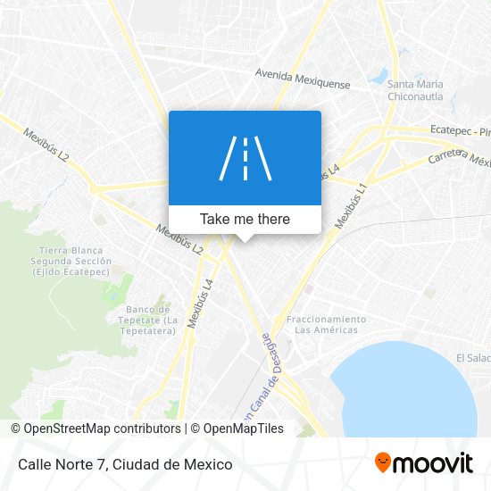 Calle Norte 7 map