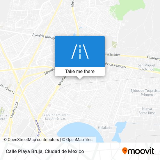 Calle Playa Bruja map