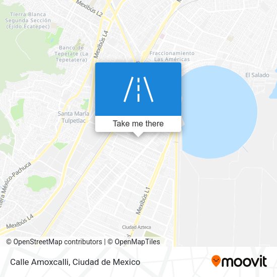 Mapa de Calle Amoxcalli