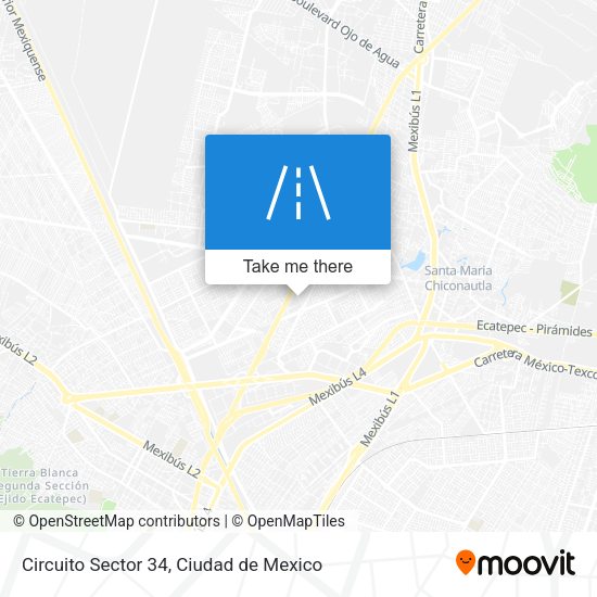 Circuito Sector 34 map