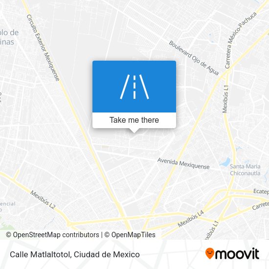 Calle Matlaltotol map
