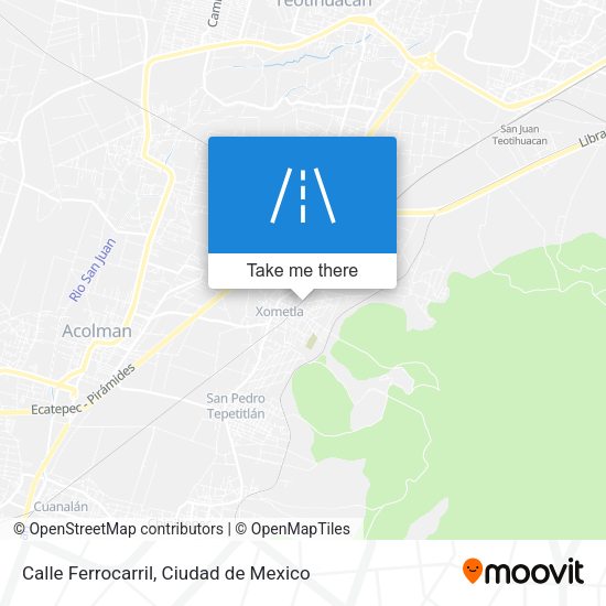 Calle Ferrocarril map