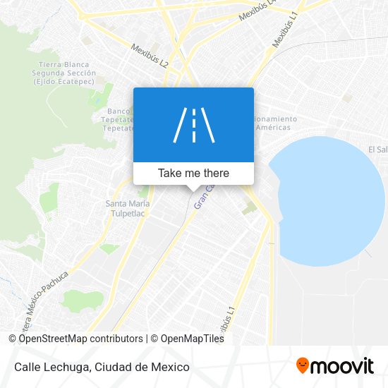 Mapa de Calle Lechuga