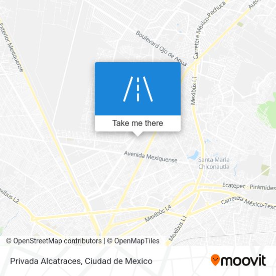 Mapa de Privada Alcatraces