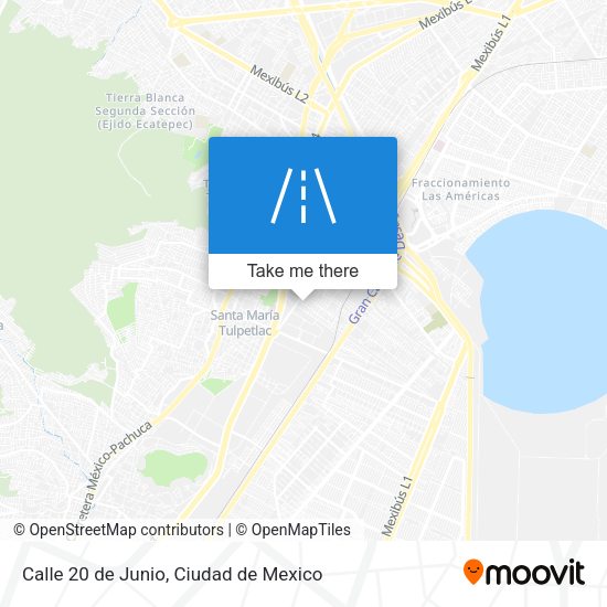 Calle 20 de Junio map