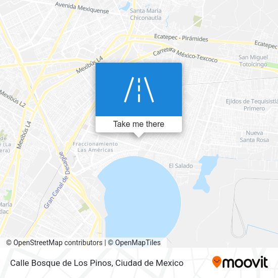 Calle Bosque de Los Pinos map
