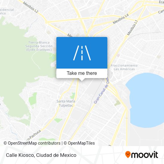 Mapa de Calle Kiosco