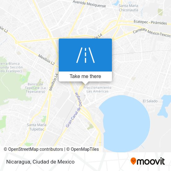 Mapa de Nicaragua